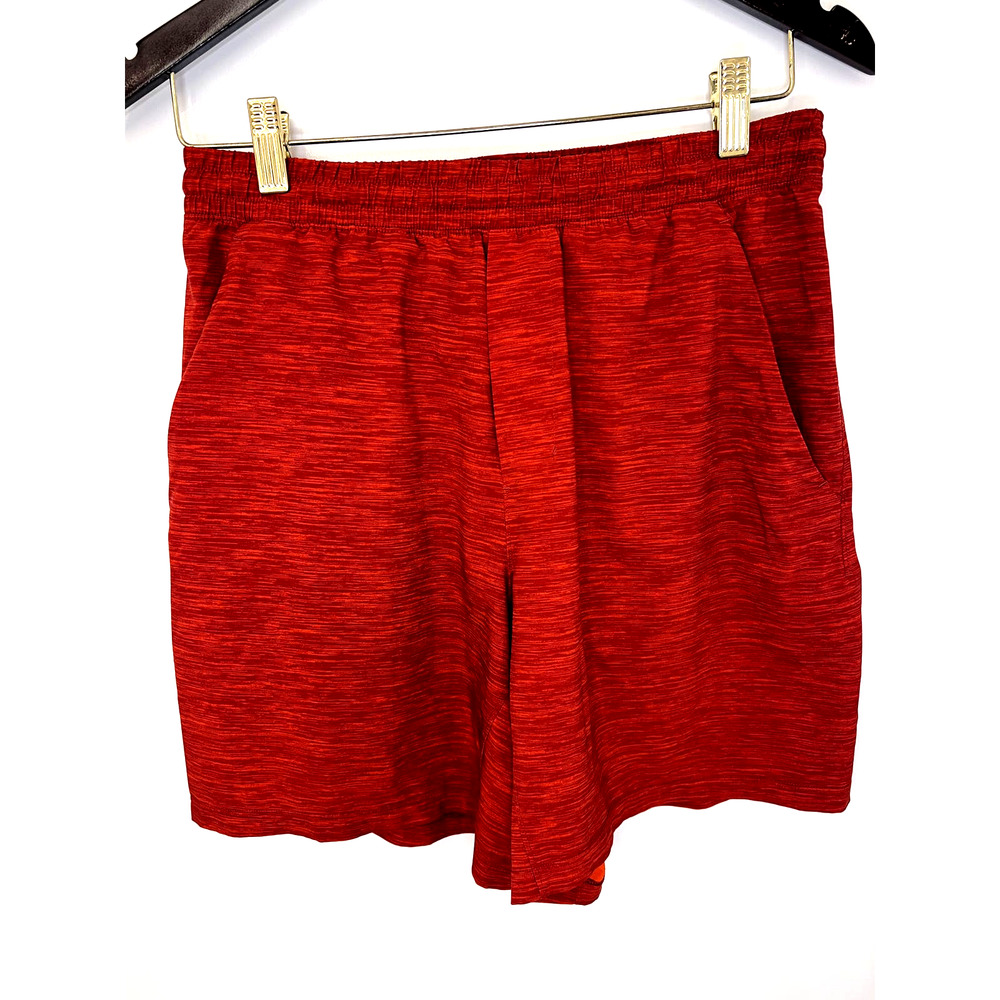 Lululemon Pace Breaker Short *Linerless 7" Updated. Size M EUC. Red